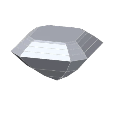Asscher Cut, 3D model