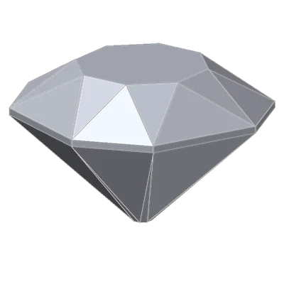 Mazarin Cut, 3D model