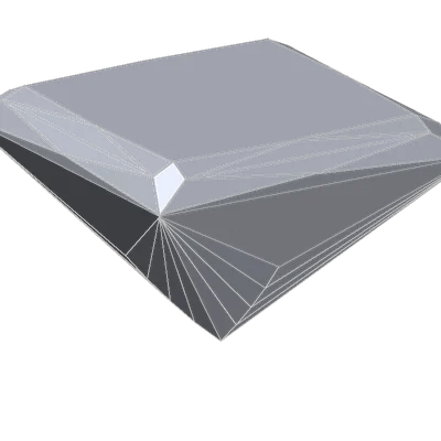 Princess Cut, 3D model